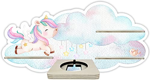 Farbklecks-Collection Musikboxregal Starter Set Einhorntraum