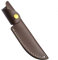 Leather Knife Sheath, Vintage Straight Knife Holster Fixed Blade Belt Loop Case Holder Bag for Blade Knife (No Blades）