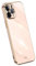 Topme Silikonhülle für iPhone 11 Pro (5.8 Inches), [handyhülle im Goldrand-Stil] - Rosa