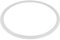 1 Piece Transparent Silicone Seal Ring Replacement Silicone for Pressure Cooker Sitram Tool Kitchen Household Pressure Cooker (Inner Diameter 26 cm) Instant Pot (24 cm)