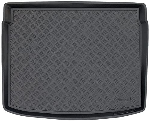 SMK Tapetes de PE para Maletero apata para Seat Altea 2004-2015 Mejore la Comodidad de su Viaje con la Resistente Alfombrilla para el Maletero del Coche, Que Protege contra la Suciedad y el Polvo.