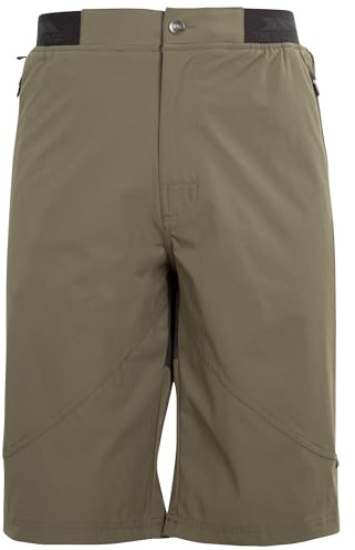 Trespass Men's Walking Shorts Hainford - Water Repellent Cargo Shorts, Lightweight Walking Hiking Shorts with Pockets, Outdoor Trek Adventure Travel Shorts