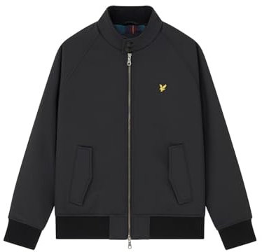 Lyle & Scott Blouson pour homme | Style British Classic | Imperméable | XS à XXL, Z865 Jet Black, XS