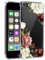 Jhxtech Schutzhülle für iPod Touch 6 / Touch 5 / Touch 7 Mädchen Damen, dünn, stoßfest, klar, Blumenmuster, weich, flexibel, TPU, Schutzhülle für iPod Touch 7, Blütenblume