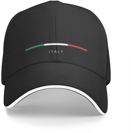 YCYLYLYC Unisex Italien Baseball Cap Hut Männer Luxus Hut Caps Frauen Herren Outdoor Sport Caps Hut Gewaschene Baumwolle