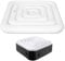 Couvercle De Spa Gonflable – Couverture De Spa Carrée De 130 Cm | Couvertures De Spa Haut De Gamme À Économie D'énergie | Couvercle De Spa Gonflable avec Poignées | Protégez Votre Spa