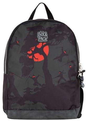 Pick & Pack Rucksack Freizeitrucksack Ninja Story Backpack 7L Carbon dunkelgrün
