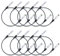 ipolex 10G SFP+ Kupferkabel, SFP+ DAC, 10GBASE-CU Direct Attach Kabel, 10Gb/s Passives Twinax Kabel Kompatibel für Cisco, Ubiquiti, Meraki, Mikrotik, Intel und mehr. 1-Meter, 10-Pack.