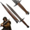 Der Herr der Ringe - LOTR Schwert, Filmschwert, Schwert echt, Schwert aus Stahl, Der Hobbit, Zauberer Schwert, Deko Schwert für Sammler und als Geschenk (Kleines Abenteurerschwert)