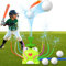 Water Sprinkler for Kids, 2 in 1 Water Sprinkler Baseball Toy Set with 4 Baseballs, Water Toys for Outdoor for Lawn Garden Game, Summer Garden Toys for Kids Boys Girls Ages 3-12 (Frog)