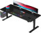 Devoko Höhenverstellbarer Schreibtisch mit USB-Buchse Schreibtisch Höhenverstellbar Elektrisch Steh-Sitz Verstellbarer Computertisch Stehpult Bürotisch Adjustable Desk (Schwarz+Schwarz, 180 x 80 cm)