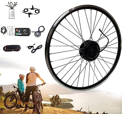E-Bike-Umbausatz mit Vorderradnabenmotor für einfache Ebike-Umwandlung, ideal für Pendler und Freizeitfahrten