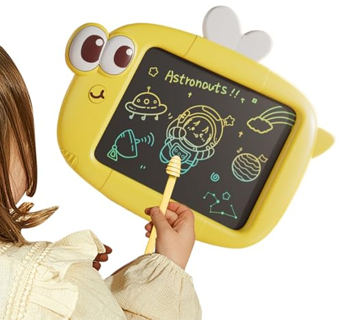 LCD Schreiben Tablet - Kinder Schreiben Tablet | Doodle Board | Tragbare Lustige Wiederverwendbare Löschzustände Für Schriften Malerei Praxis Aktivitätsschule Home Play Doodle Graffiti Lernen Indoor O