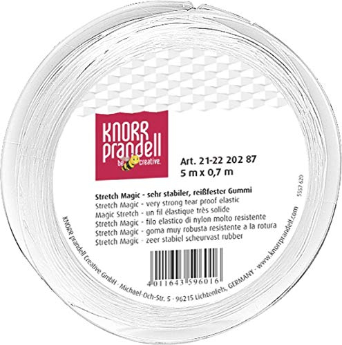 KnorrPrandell Knorr Prandell 212220287 Knorr prandell 212220287 Stretch Magic rund Ø 0,7 mm 5 m, transparent