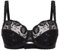 Conturelle Bügel-BH 80505 Provence schwarz 90B