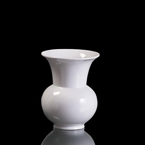 Kaiser Porzellan Kragenvase, Weiß