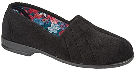 Sleepers Women/Women's Audrey III Roll Top Velvet Slippers