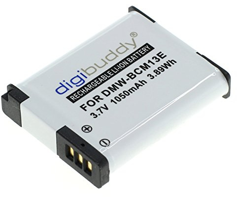 digibuddy Akku für Panasonic DMW-BCM13 Li-Ion Schwarz