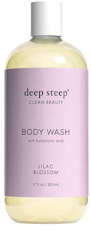 Lavage corporel profond et raide, 17 oz, fleur de lilas