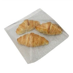 100x Film Front Cellophane Food Paper Bags - 10 x 10 by Film Front Paper Bags