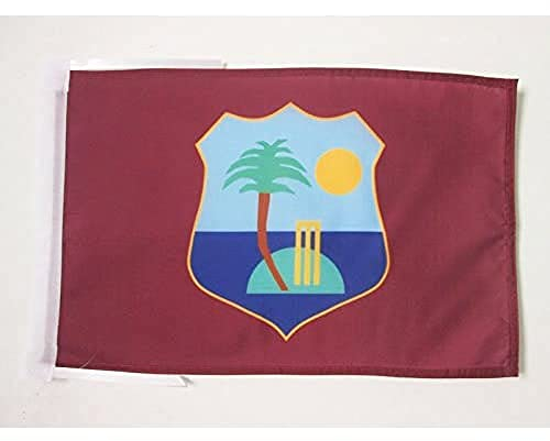 AZ FLAG - Flagge West Indies Team - 45x30 cm Mit Kordel - Nationalmannschaft Fahne 30 x 45 Cm - Flaggen