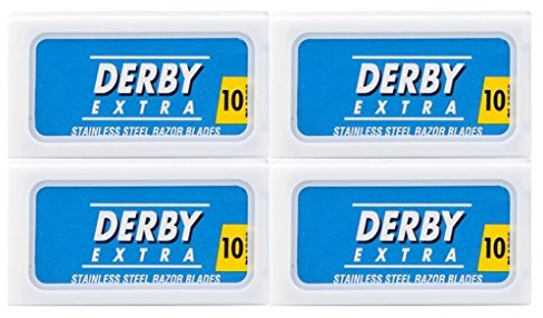 40 Derby Extra Blue Rasierklingen