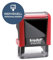 Trodat – Printy 4910 ROT Custom Stempel mit Wunschtext personalisieren – selbstfärbender Stempel als Namensstempel, Adressstempel, Firmenstempel & Co zu verwenden (26 x 9 mm | 3 Zeilen | Rot)