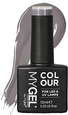 Mylee Gel Nail Polish 10ml [Behind the Scenes] UV/LED Soak-Off Nail Art Manicure Pedicure for Professional, Salon & Home Use [Autumn/Winter Range] - Long Lasting & Easy to Apply