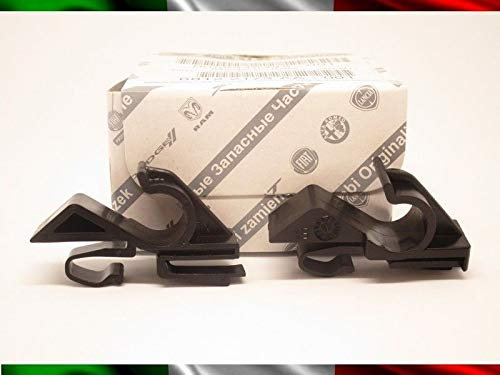 COPPIA GANCI SUPPORTO FERMI CAPPELLIERA BAULE nuovo ORIGINALE