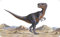 Rannenberg & Friends Frühstücksbrettchen Dinosaurier Alectrosaurus, Brettchen 23x14cm, Dinos Dino