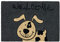 Carpido Fußmatte Kokos Hund – Türmatte 40x60 cm – antibakterielle Eingangsmatte – Kokosmatte mit Vinylrücken – natürliches Material – 100% Kokos