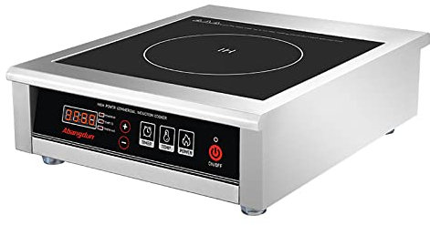 Commercial Range Countertop Burners 3500W/240V Large 9.25” Heating Coil Induction Cooktop Hot Plate Abangdun (Single Burner)