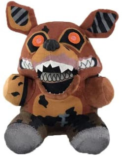 MAGIC SELECT Plushies kompatibel mit Five Night at Freddy FNAF, Twisted Foxy Plüsch Puppe 18 cm. Kuscheltier Formen und Videospiele Kuscheltiere Spielzeug Geschenke für Jungen und Mädchen