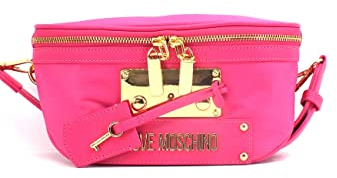 Love Moschino JC4155PP1GLG1, Borsa a Spalla, Donna, Rosa, Taglia unica