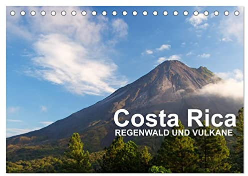 Costa Rica - Regenwald und Vulkane (Tischkalender 2024 DIN A5 quer), CALVENDO Monatskalender: Faszinierende Bilder aus dem Tropenparadies (CALVENDO Orte)