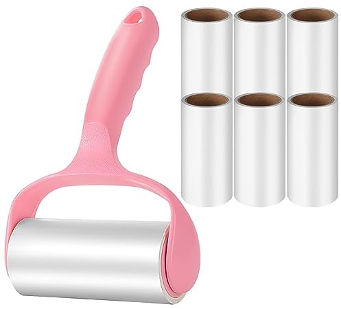 Rullo Togli Peli Animali,Rullo Levapelucchi Rullo di ricambio 360 Fogli Spazzola Adesiva Rulli adesivi leva peli lint roller Rotoli adesivi per peli Spazzole adesive Rotolo levapelucchi adesivo