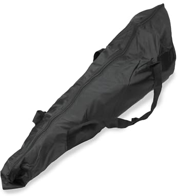 Sportikel24 Tragetasche für Stangen & Pylonen – max. Länge 100 cm – zum Transport & Aufbewahrung von Trainingsequipment – für Fußball, Leichtathletik & Hundesport – schwarz