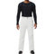ALSOGO Herren Skihose wasserdichte Winddichte Winter Schneehose Outdoor Snowboardhose mit Abnehmbar Träger Weiß XL