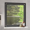 ShGaxin Magnet-Insektenschutz für Fenster, Fliegengitter Fenster, Fliegenschutz Fenster, Pollenschutzgitter Fenster, Insektengitter Fenster, Insektennetz, Fensternetz, Weiß 130x150 cm