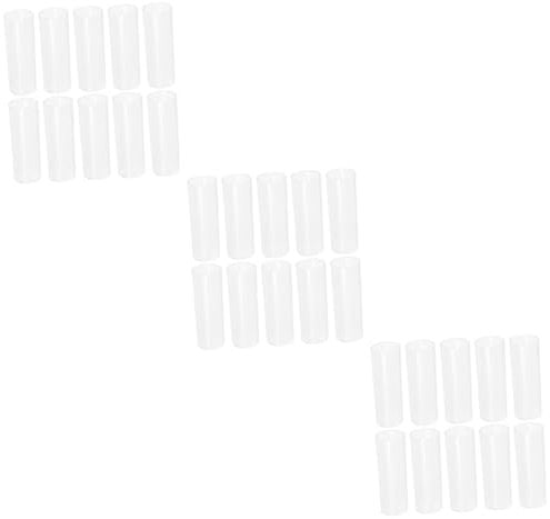 Gadpiparty 30pcs Battery Protective Sleeves for Batteries Insulation Tube for Led Flashlight Storage Lightweight and Easy to Use