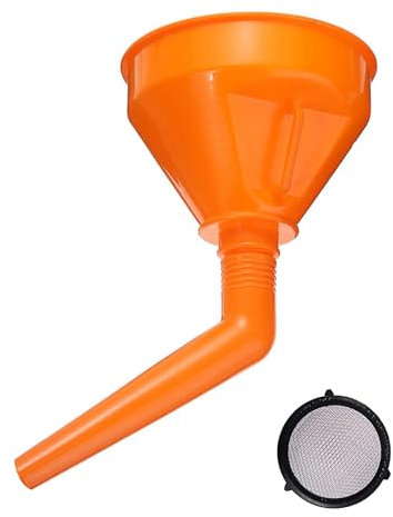 Flaconi Entonnoir Voiture,Entonnoir Essence,Entonnoir Avec Filtre,Entonnoir Carburant Essence,Entonnoirs de Voiture,Entonnoir Avec Filtre pour Carburant,Adapté à une Large Gamme de Véhicule,Motos