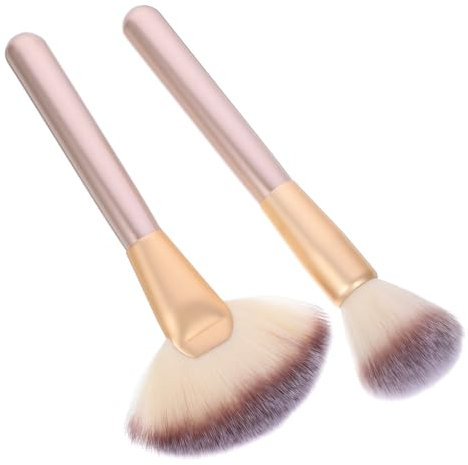 VINTORKY Make-up-fanpinsel Für Puder Und Applikation Mehrzweck-make-up-tool Für Highlighter Und Lidschatten Für