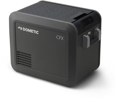 DOMETIC CFX5 25 - Tragbare Kompressor Kühlbox 25L - 12/24V 240V - Elektrische Kühlbox, Gefrierbox Auto - Mini-Kühlschrank für Lkw, Boot, Reisemobil