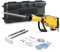 Marteau perforateur, Marteau-piqueur de démolition 2200 W, 1350 coups par minute, brise-béton, marteau-piqueur électrique avec 2 ou 4 burins, jaune pour une démolition rapide(2pcs Yellow)