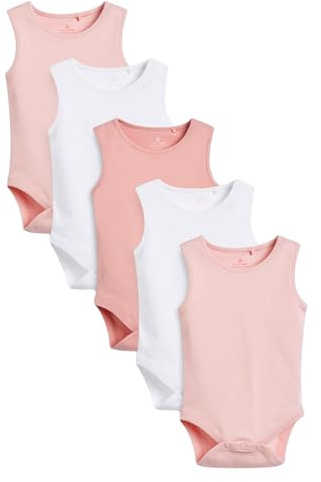 NEXT Baby Mädchen 5er-Pack ärmellose Bodysuits
