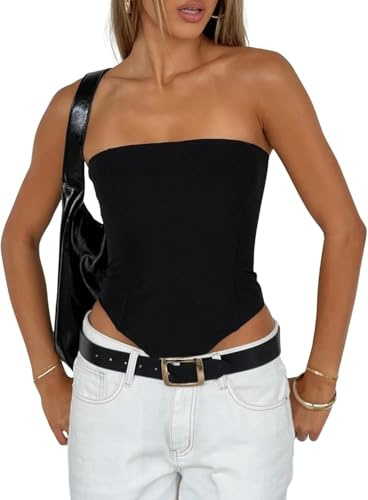 Svuitmsl Women Mesh Strapless Bustier Y2k Back Zip Up Boned Bustier Tops Bodyshaper Tube Top Sexy Going Out Bustier Corset