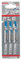 Bosch 3x PRO Metal thick and thin T123XF Stichsägeblatt (für Stahlbleche, Rohre und Profile aus Metall, Länge 100 mm, Professional Zubehör Stichsäge)