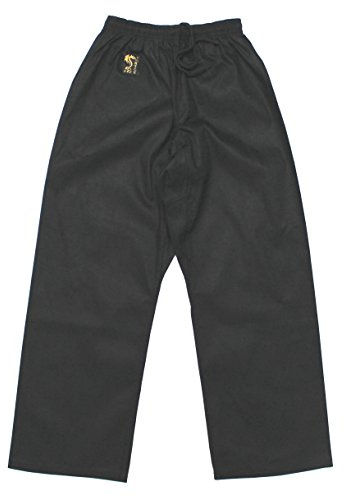 S.B.J - Sportland Baumwollhose/Kampfsporthose/Judohose/Karatehose schwarz (190)
