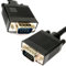 kenable SVGA PC Monitor Cable 15 Pin Male to Male VGA Lead 15m Black [15 metres]