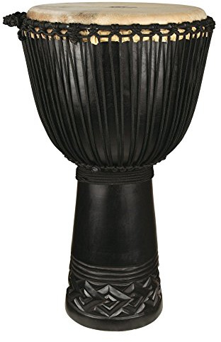 X8 Drums Stallion Professional Djembe, Large